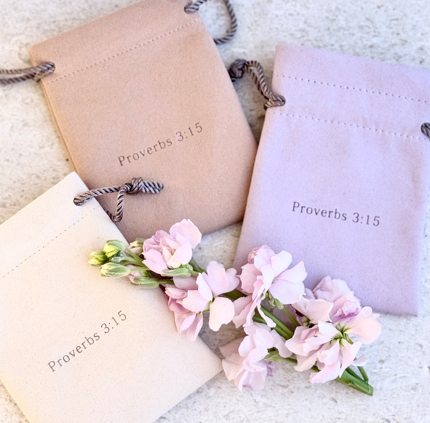 Jewelry Travel Pouch (Rose)