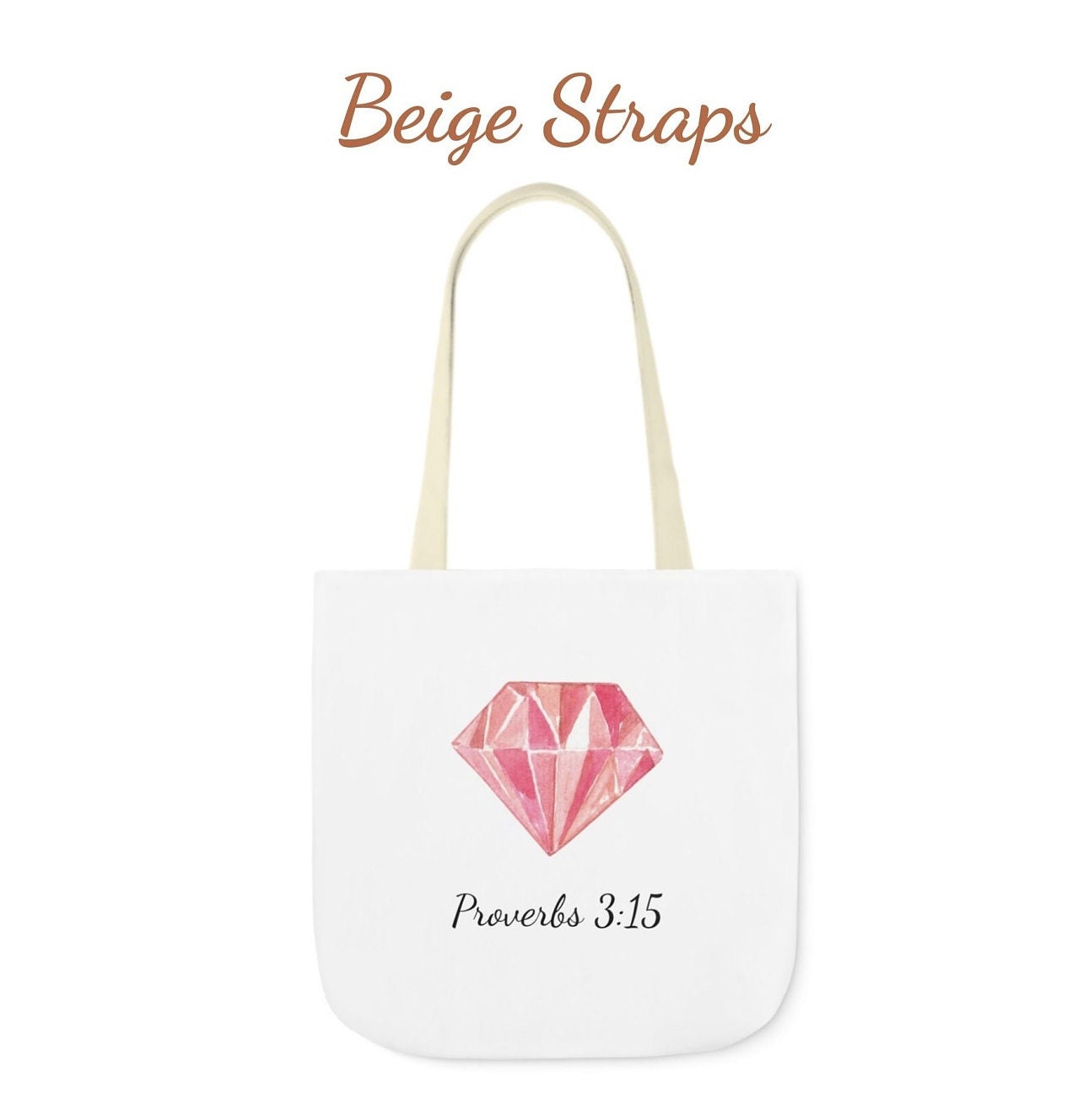 Proverbs 3:15 Tote Bag