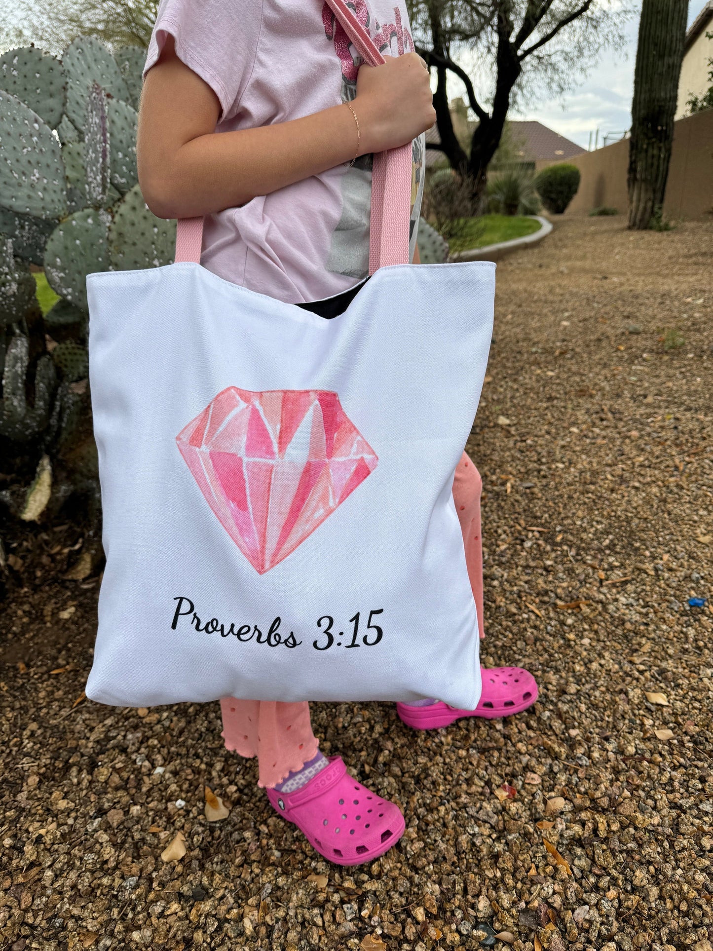 Proverbs 3:15 Tote Bag
