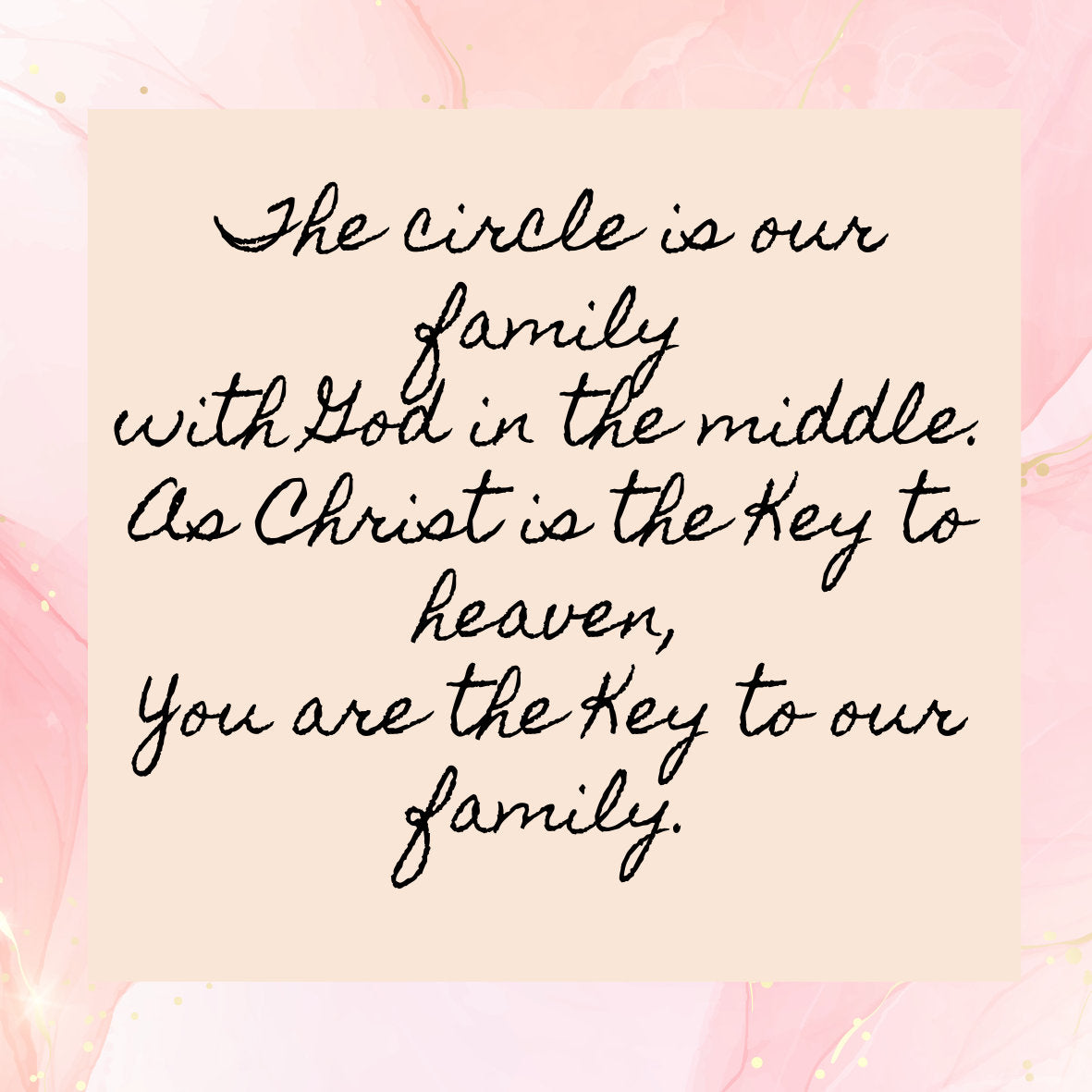 Bride's Mother Gift~ Gold and Silver Believe Cross Necklace