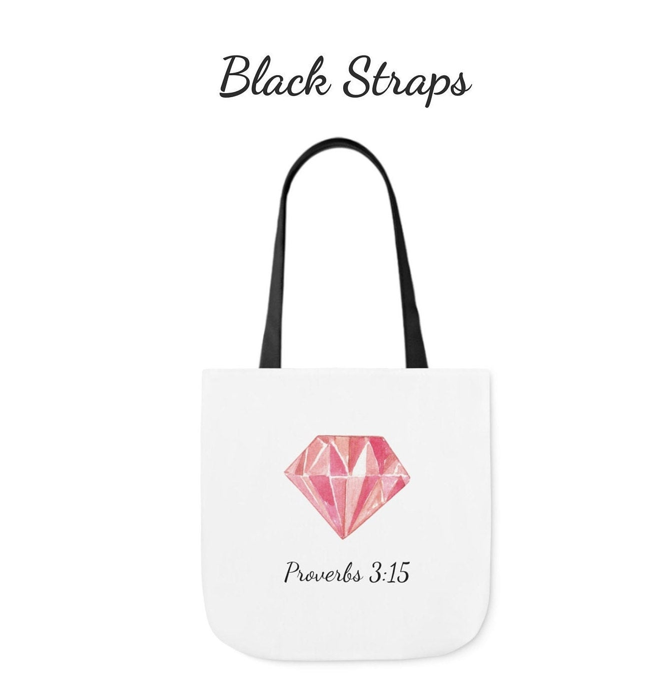 Proverbs 3:15 Tote Bag