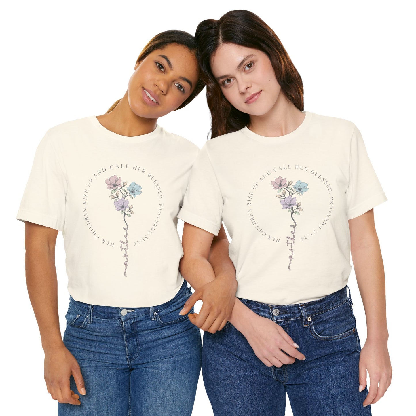 "Her Children Rise Up and Called Her Blessed" Tee for Mom