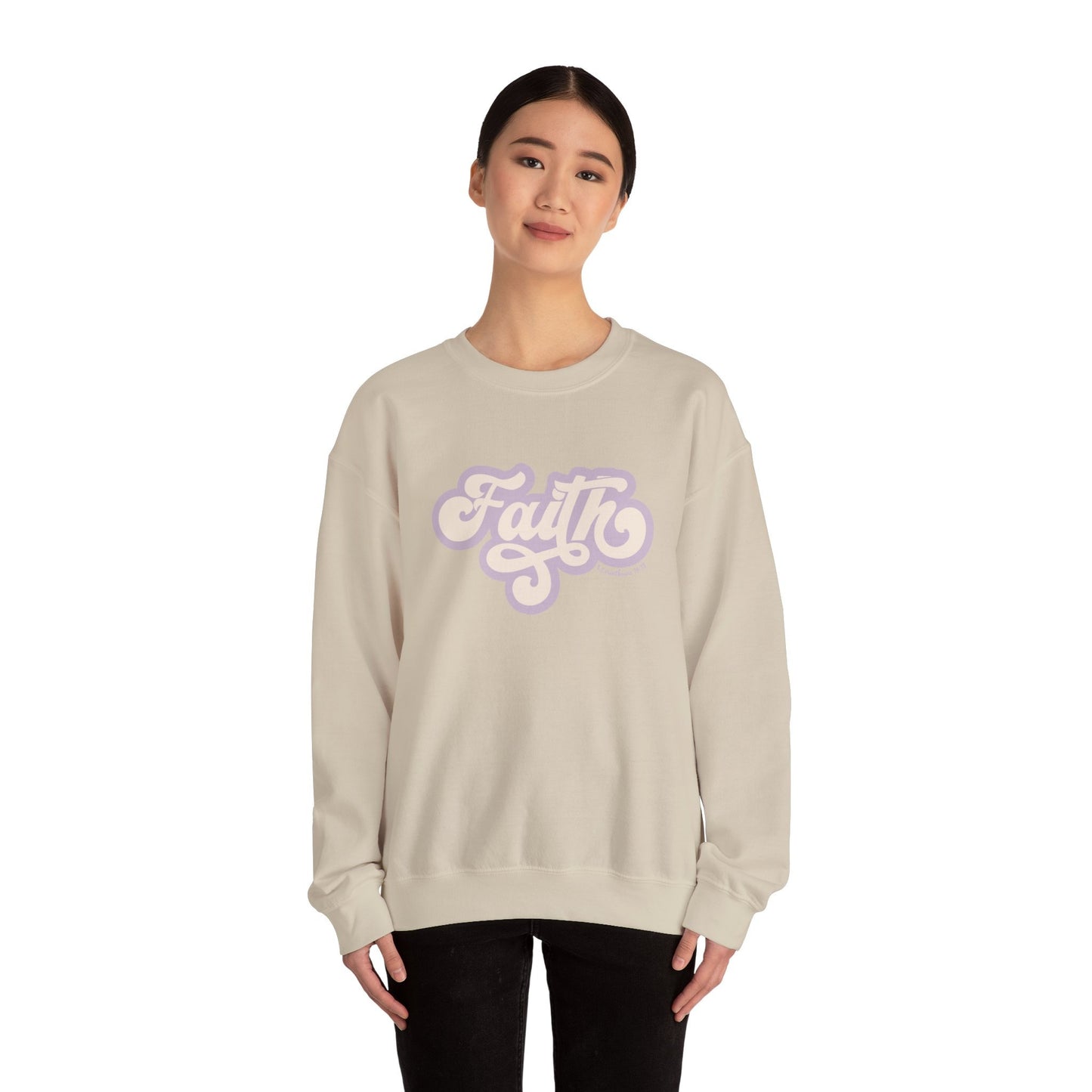 Faith Christian Mom Crewneck Sweatshirt