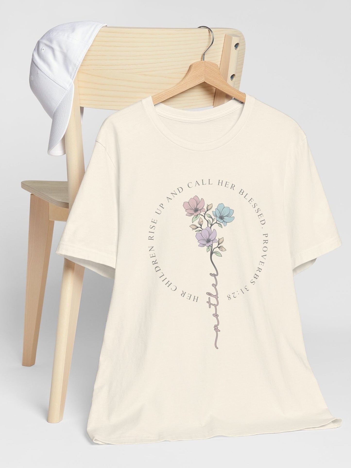 "Her Children Rise Up and Called Her Blessed" Tee for Mom