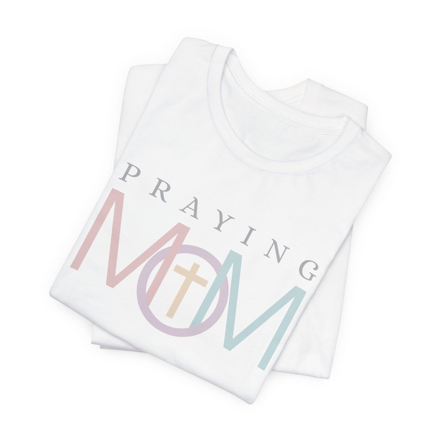 Christian Praying Mom Jersey Tee