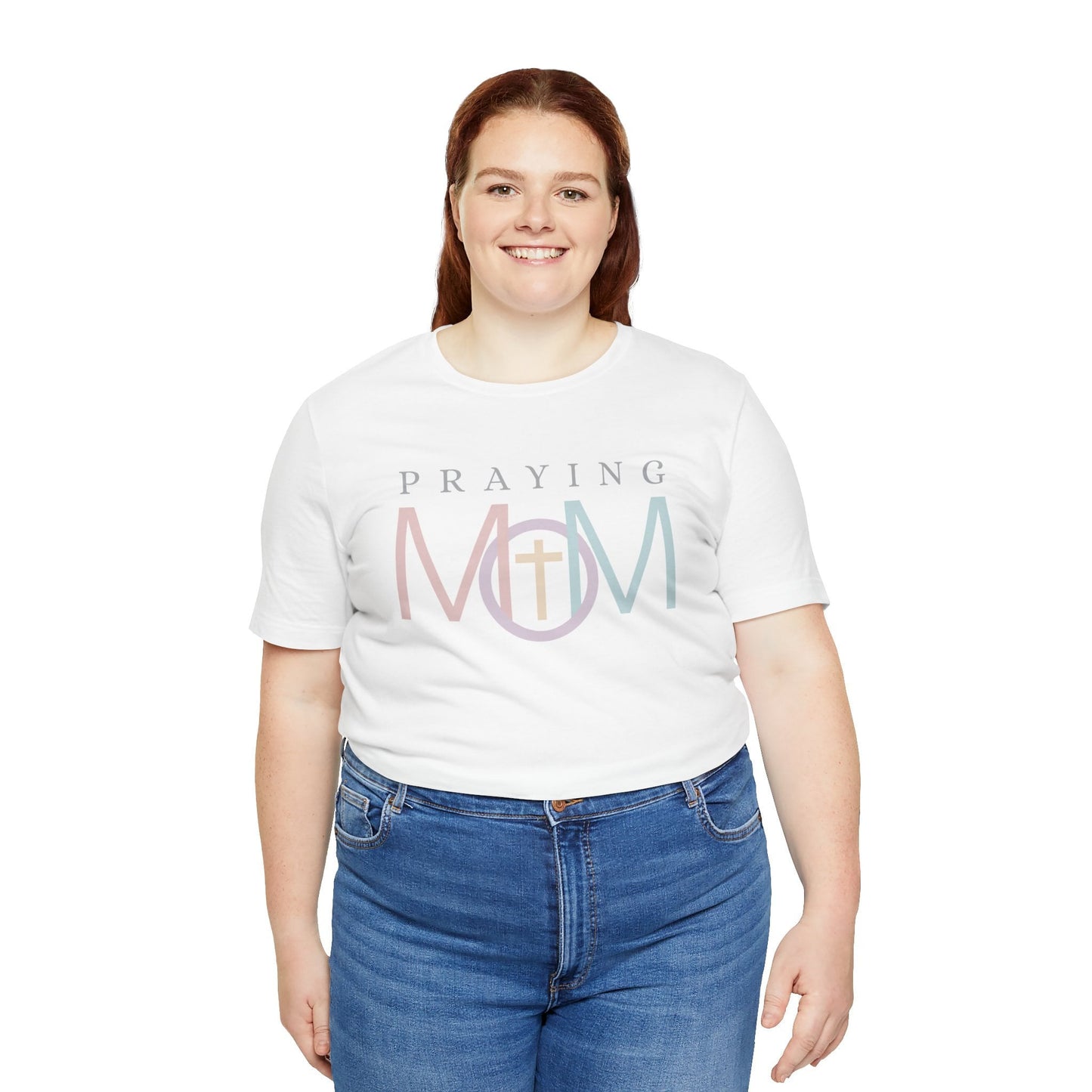 Christian Praying Mom Jersey Tee