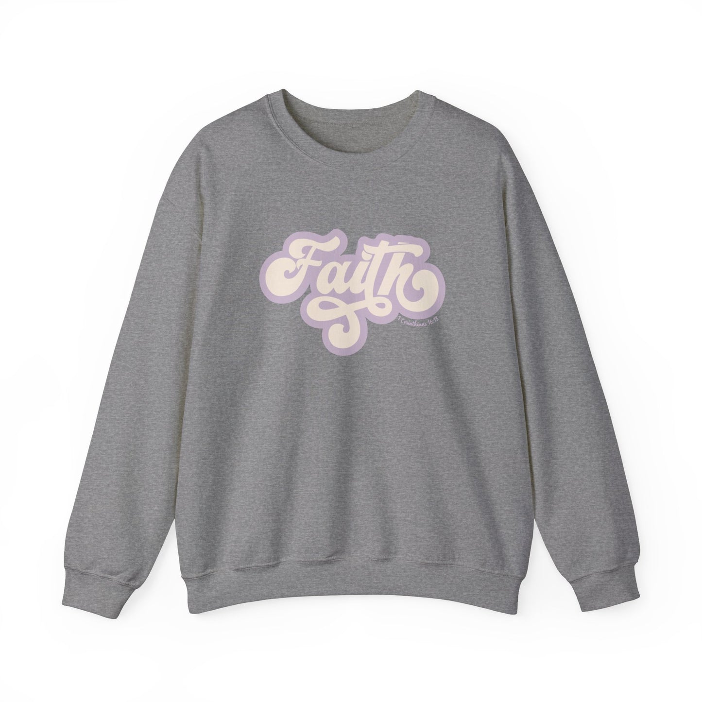 Faith Christian Mom Crewneck Sweatshirt